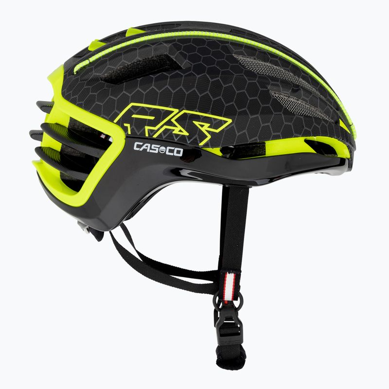 Kask rowerowy CASCO Speedairo 2 neon hive 4