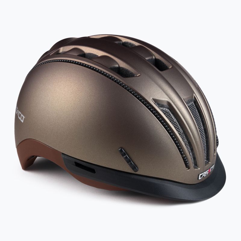 Kask rowerowy CASCO Roadster bronze/olive matt
