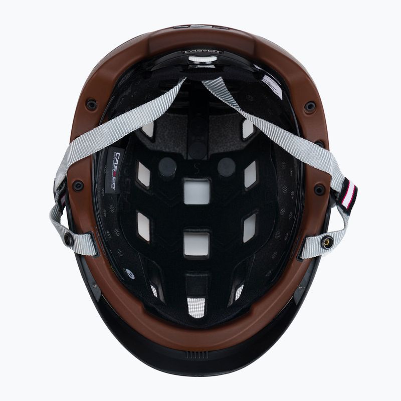 Kask rowerowy CASCO Roadster bronze/olive matt 5
