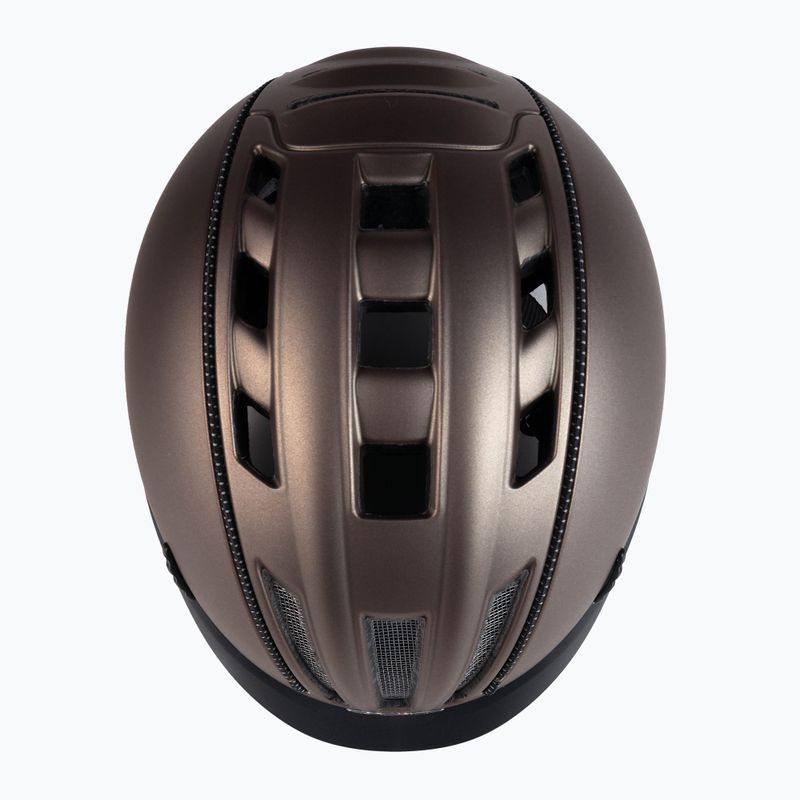 Kask rowerowy CASCO Roadster bronze/olive matt 6
