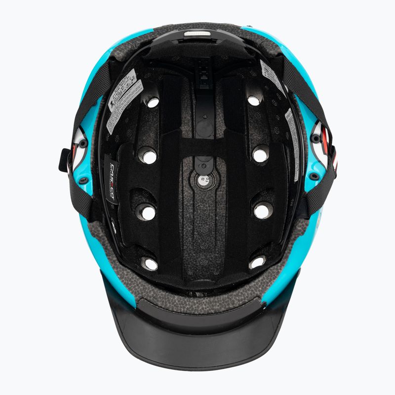 Kask rowerowy dziecięcy CASCO Mini 2 lucky 7 blue 5