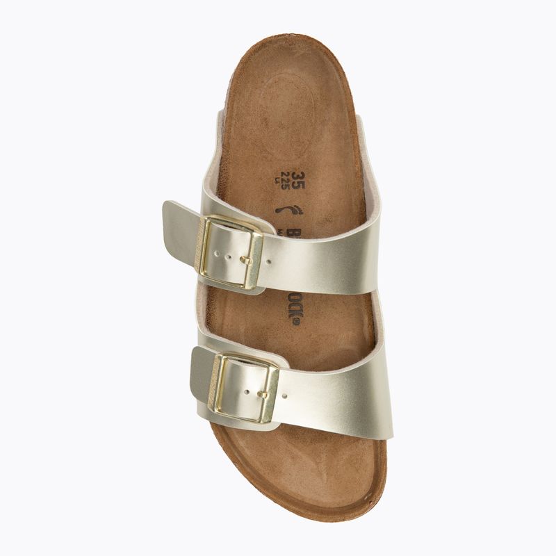 Klapki dziecięce BIRKENSTOCK Arizona BF Narrow electric metallic gold 5