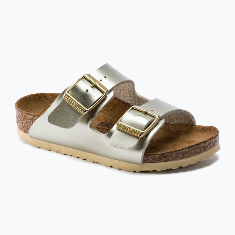 Klapki BIRKENSTOCK Arizona BF Narrow electric metallic gold 8
