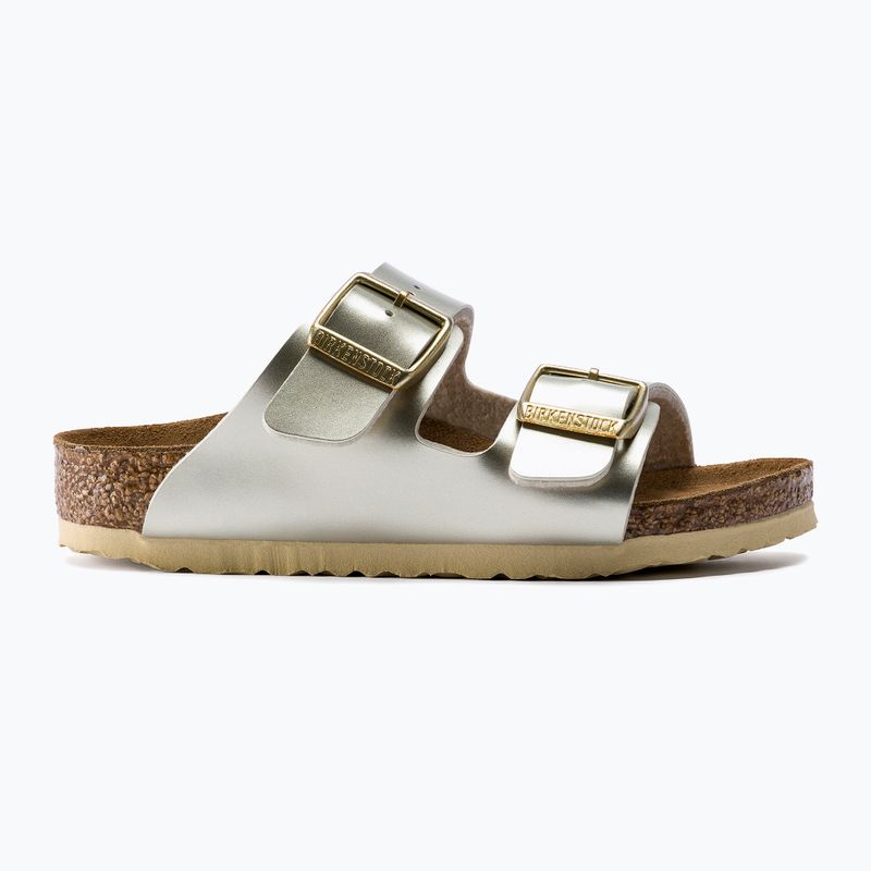 Klapki dziecięce BIRKENSTOCK Arizona BF Narrow electric metallic gold 9