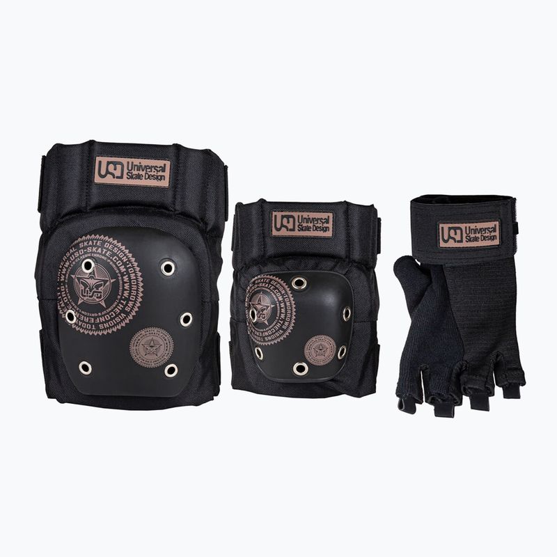 Zestaw ochraniaczy USD Core Tri-Pack black