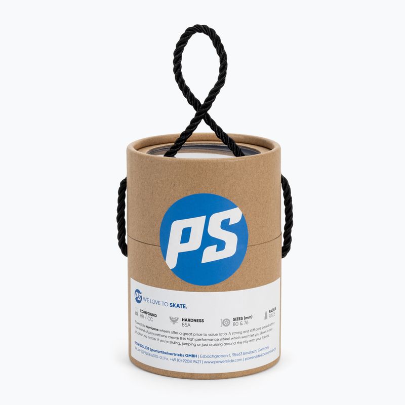 Kółka do rolek Powerslide Hurricane 80 mm/85A 4 szt. red 2
