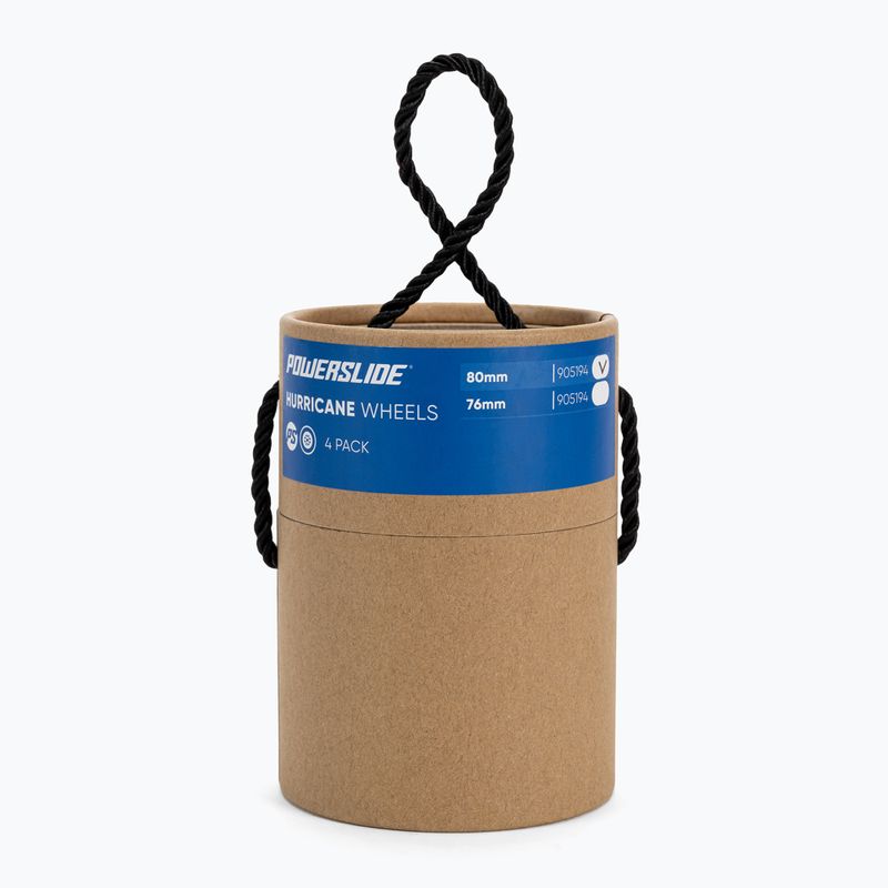 Kółka do rolek Powerslide Hurricane 80 mm/85A 4 szt. red 3