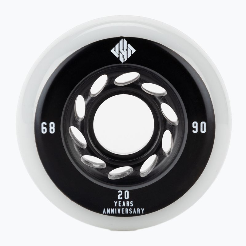 Kółka do rolek USD Team 68 mm/90A 4 szt. black/white 2