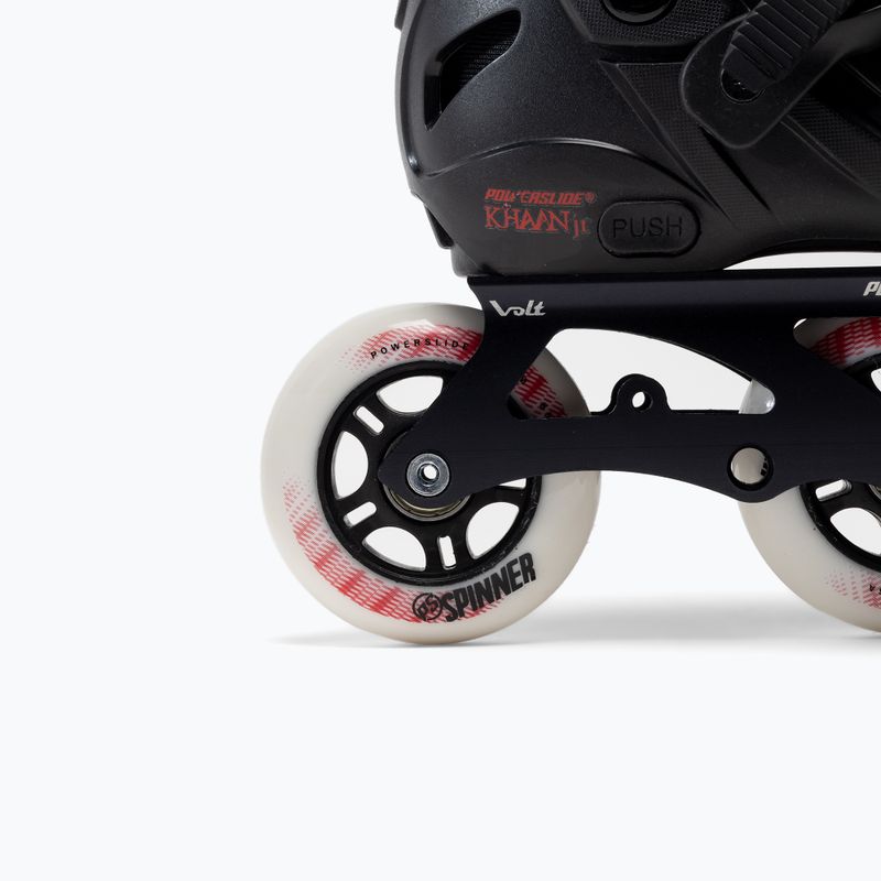 Rolki dziecięce Powerslide Khaan Pro Jr black 7