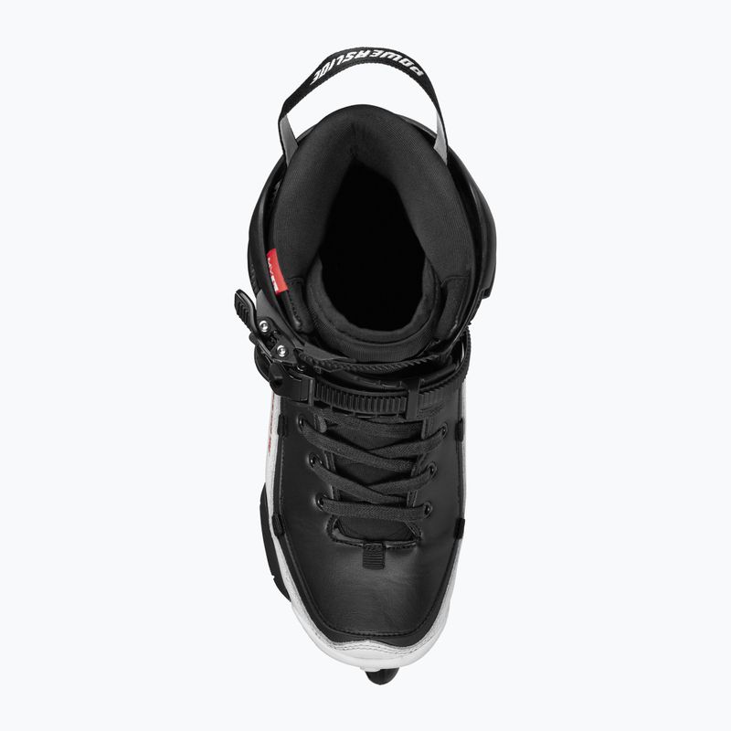 Łyżworolki Powerslide Tau 90 black/white 4