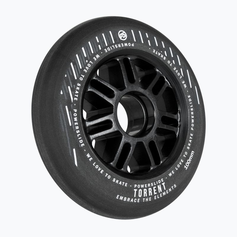Kółka do rolek Powerslide Torrent Rain 100 mm/84A 4 szt. black 2