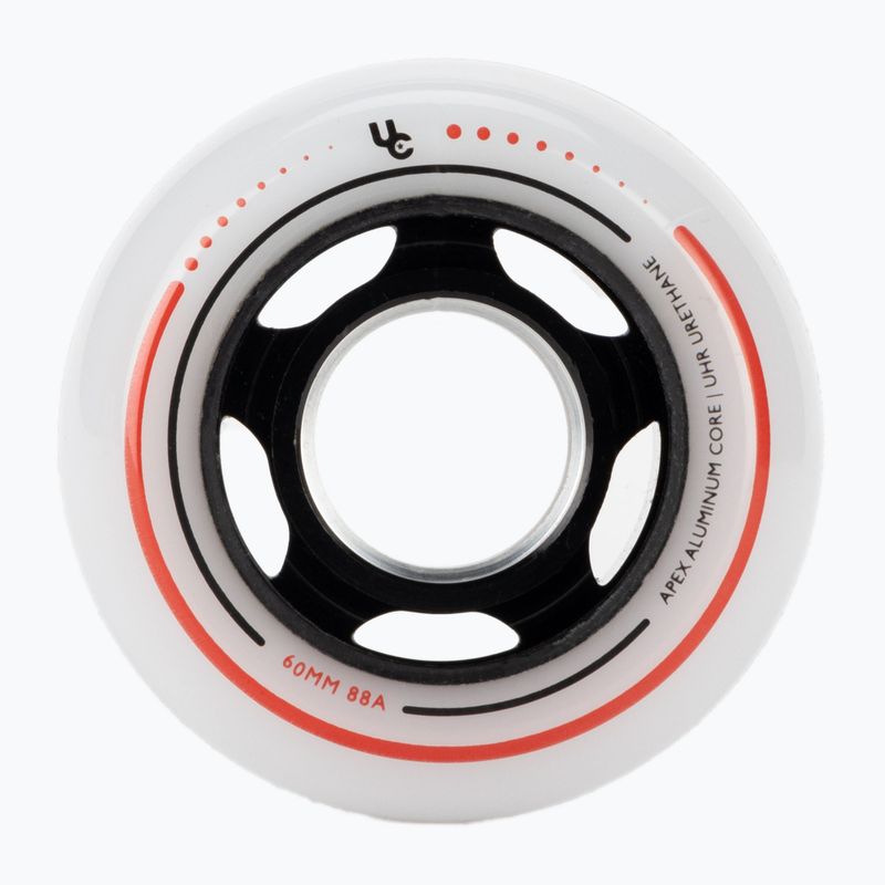 Kółka do rolek UNDERCOVER WHEELS Apex 60 mm/88A 4 szt. milky 2