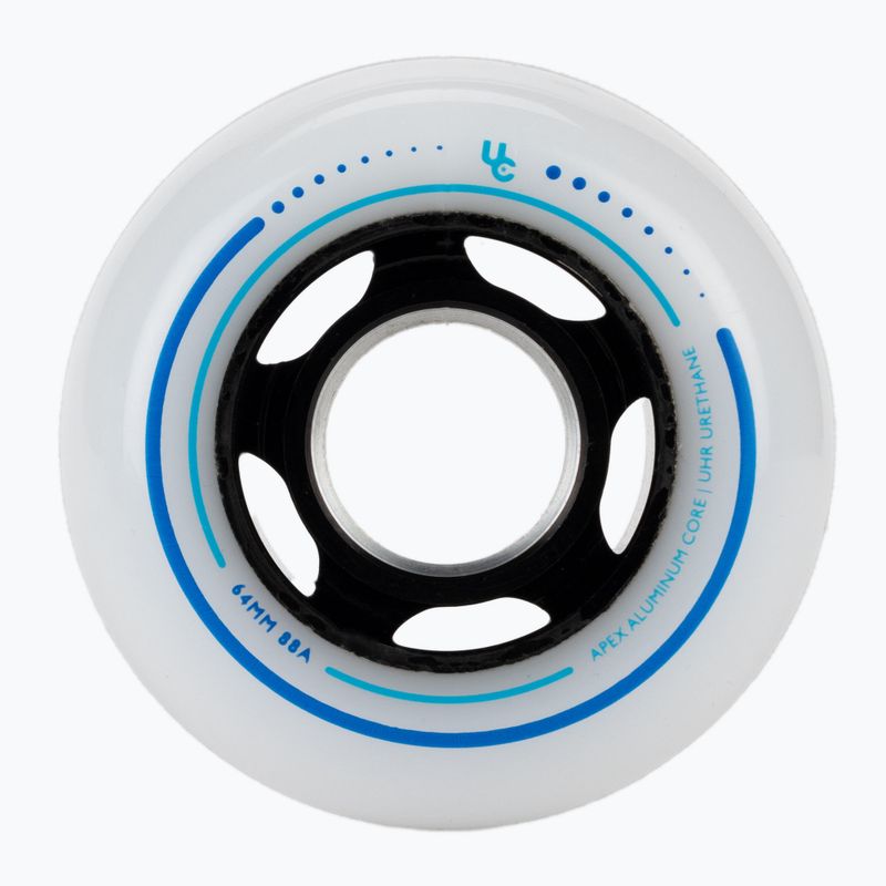 Kółka do rolek UNDERCOVER WHEELS Apex 64 mm/88A 4 szt. milky 2