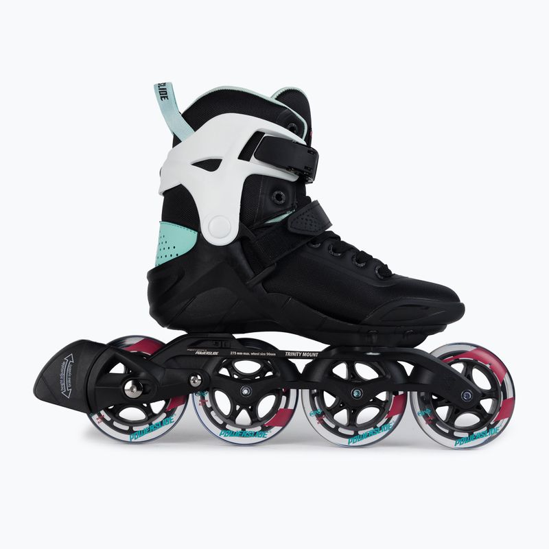 Rolki  damskie Powerslide Radon Teal 90 black/white 2