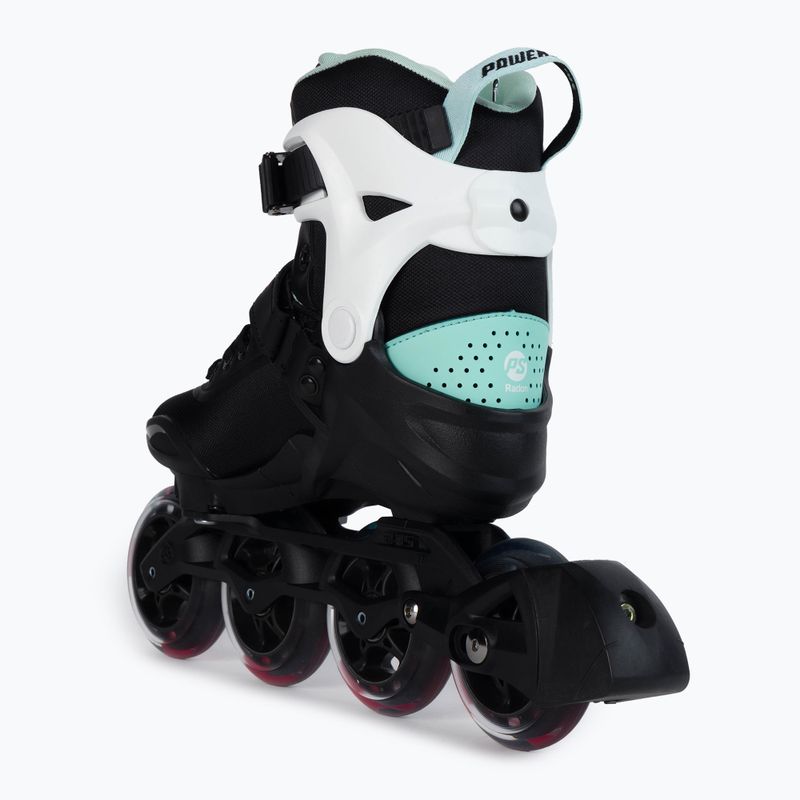 Rolki  damskie Powerslide Radon Teal 90 black/white 3