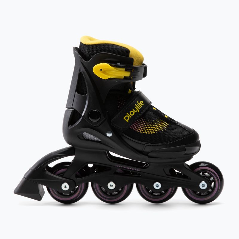 Rolki dziecięce Playlife Joker Jr yellow 2