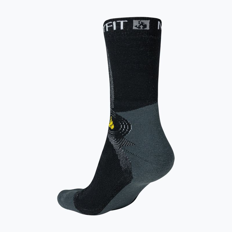Skarpety MYFIT Skating Pro black/grey 6