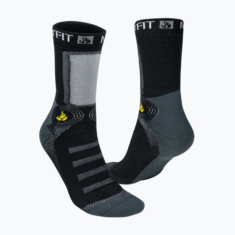 Skarpety MYFIT Skating Pro black/grey 7