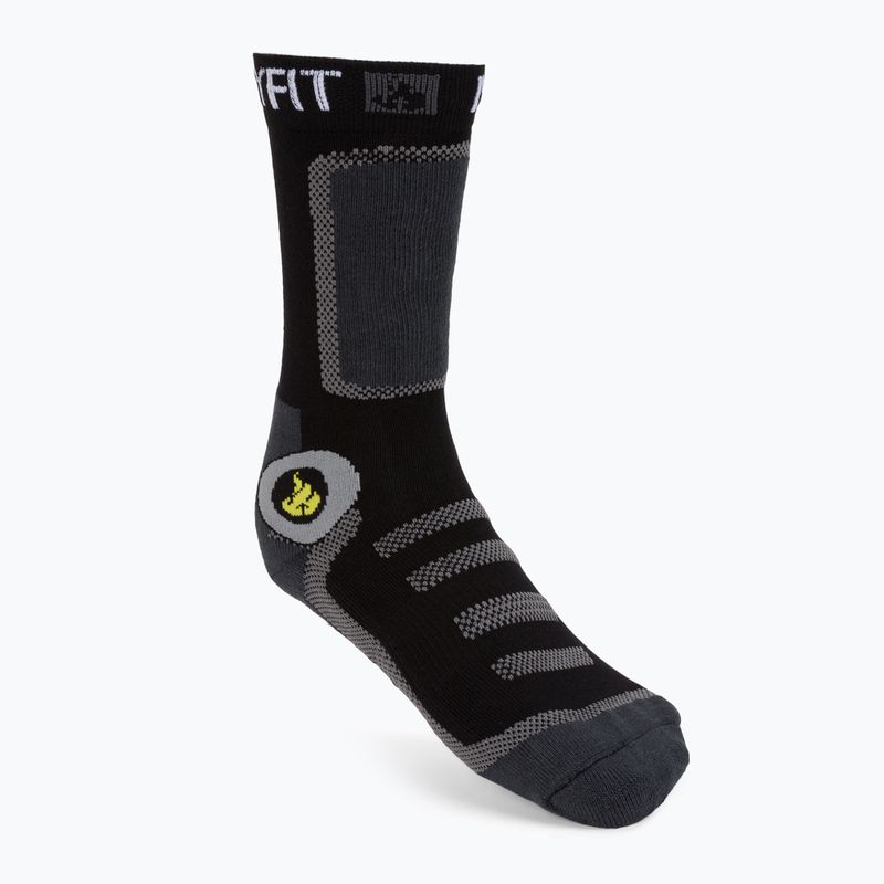 Skarpety MYFIT Skating Pro black/grey