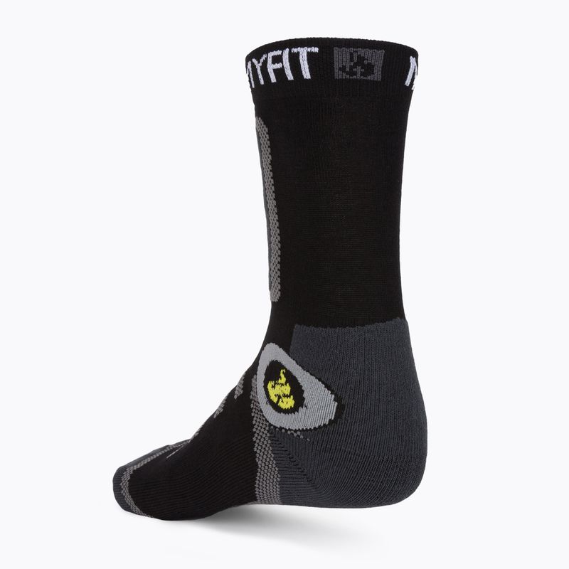 Skarpety MYFIT Skating Pro black/grey 2