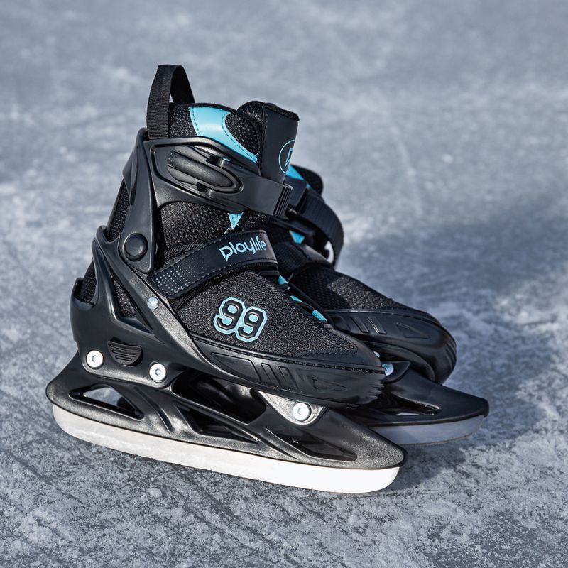 Łyżwy dziecięce Playlife Glacier black 8