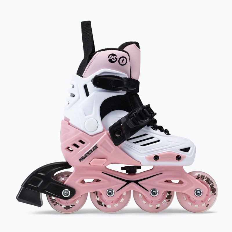 Rolki dziecięce Powerslide Khaan LTD Jr white/pink 2