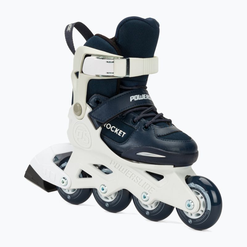 Rolki dziecięce Powerslide Rocket white/navy blue