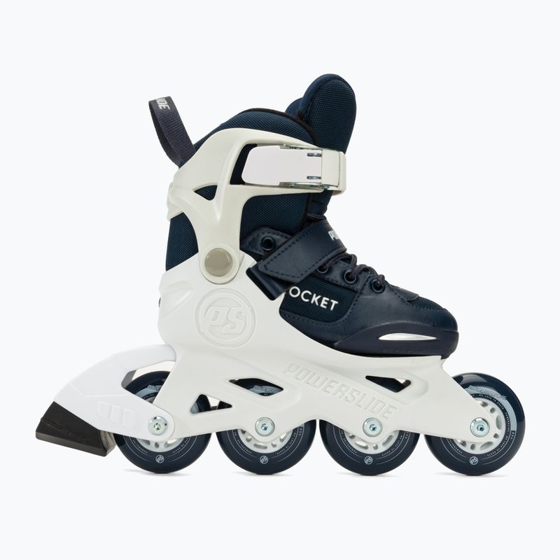 Rolki dziecięce Powerslide Rocket white/navy blue 2