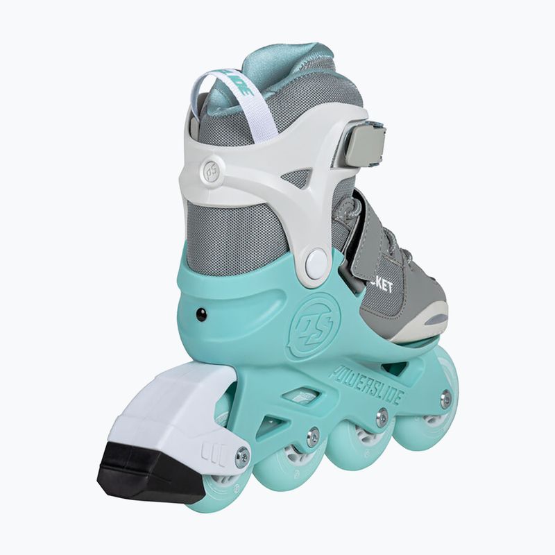 Rolki dziecięce Powerslide Rocket grey/teal 12