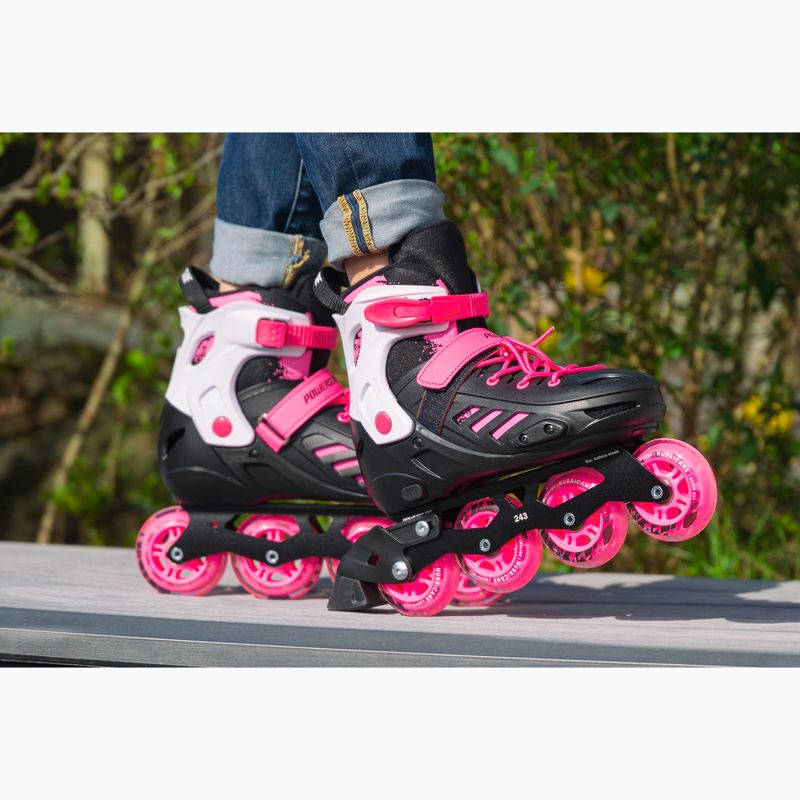 Rolki dziecięce Powerslide Khaan SQD Jr pink 5