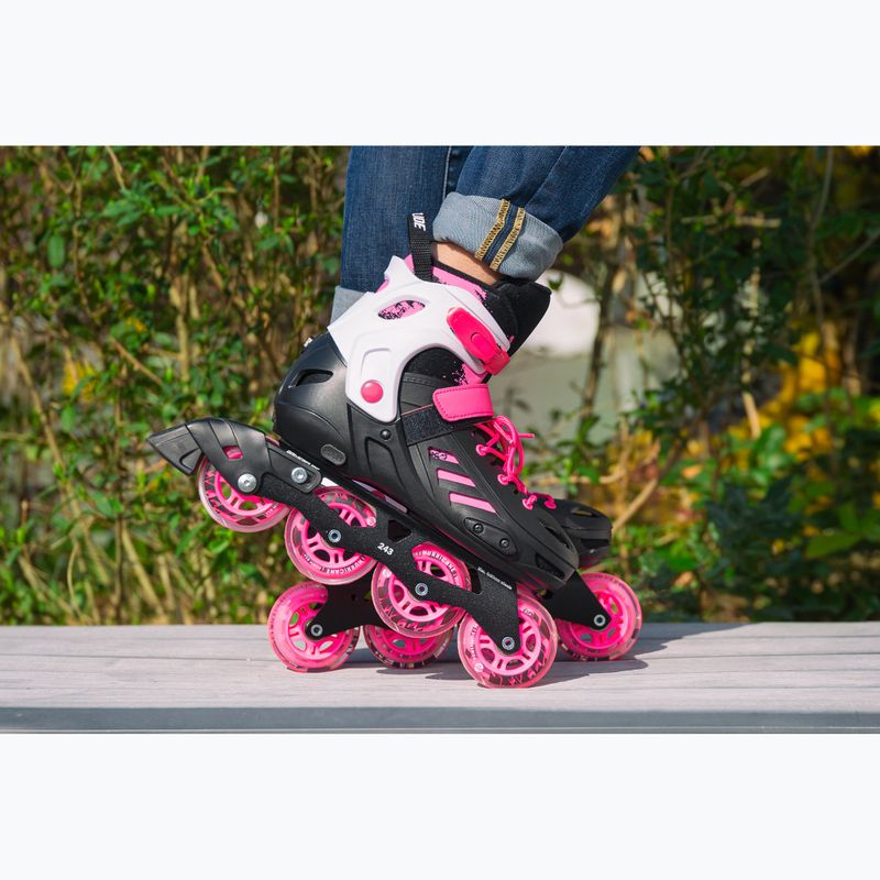 Rolki dziecięce Powerslide Khaan SQD Jr pink 6