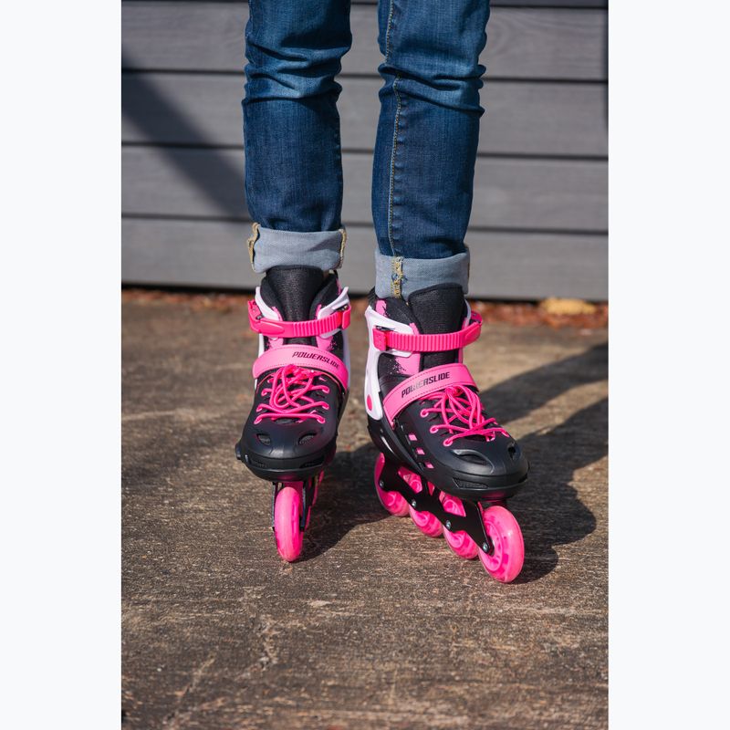 Rolki dziecięce Powerslide Khaan SQD Jr pink 7
