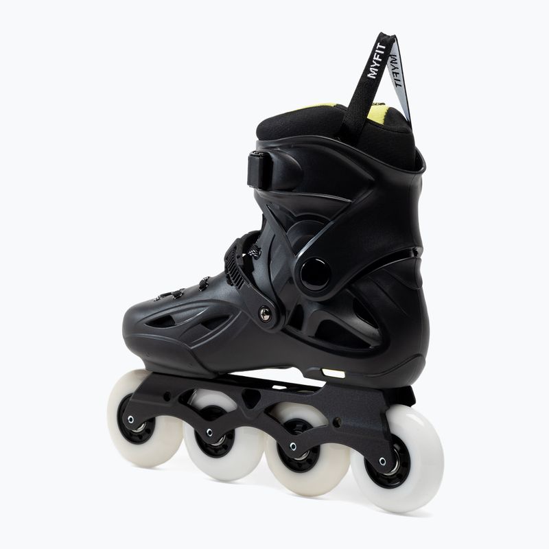 Rolki męskie Powerslide Imperial One 80 black/yellow 3