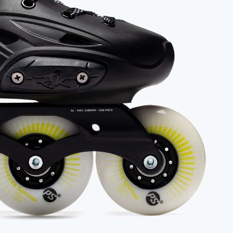 Rolki męskie Powerslide Imperial One 80 black/yellow 6