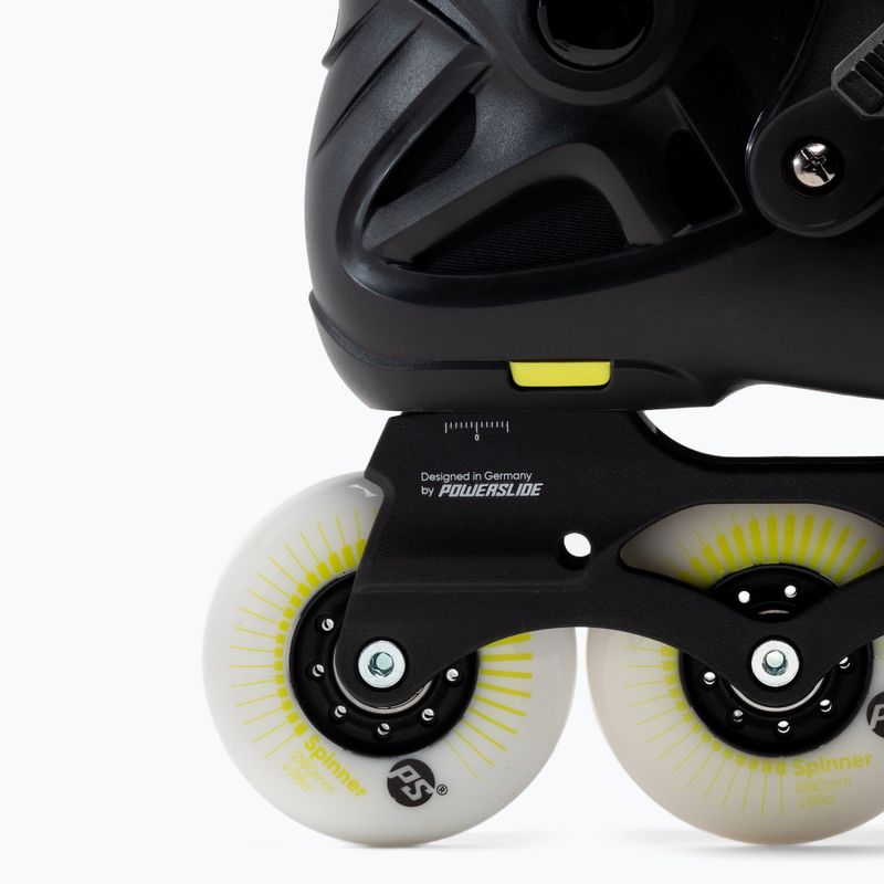 Rolki męskie Powerslide Imperial One 80 black/yellow 7