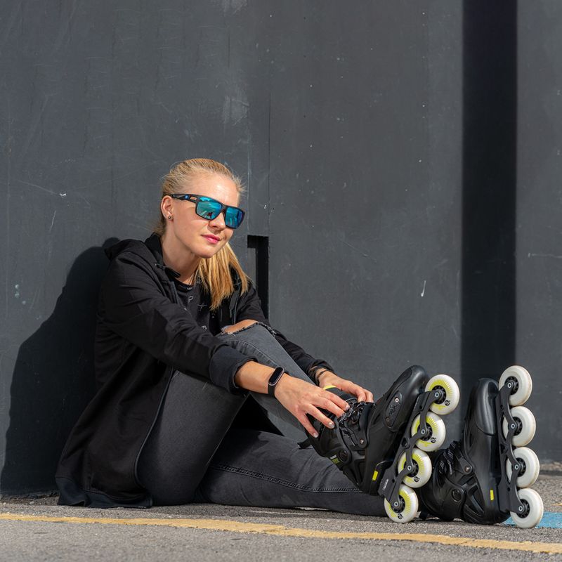 Rolki męskie Powerslide Imperial One 80 black/yellow 9