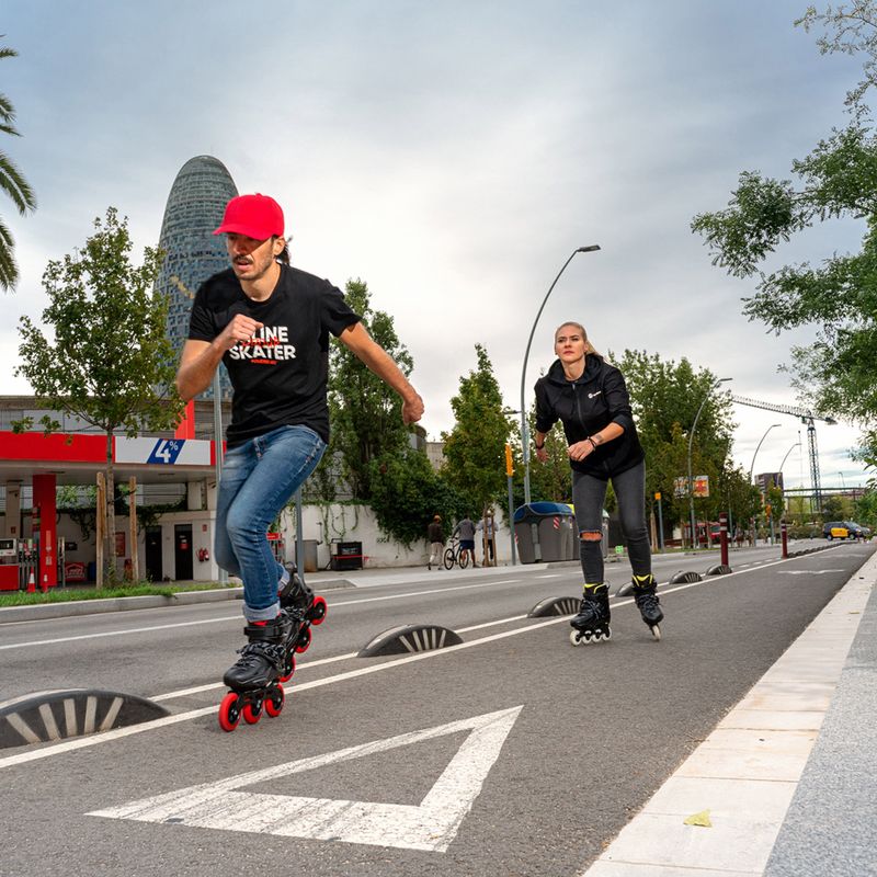 Rolki męskie Powerslide Imperial One 80 black/yellow 12