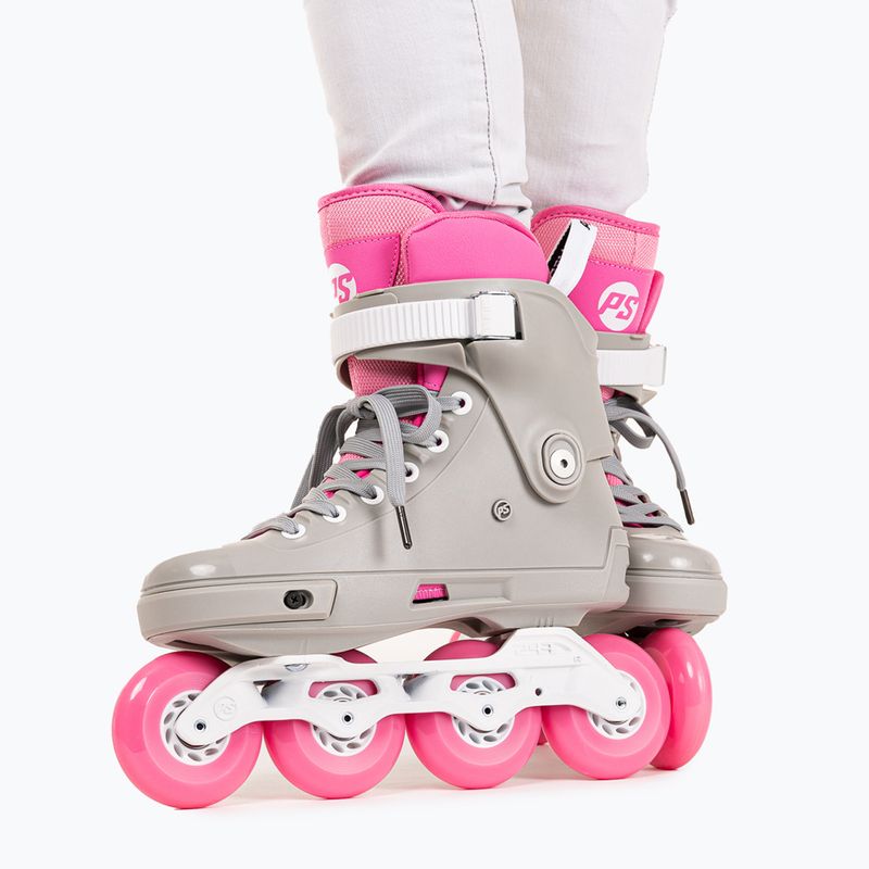 Rolki damskie Powerslide Next SL 80 grey/pink 9