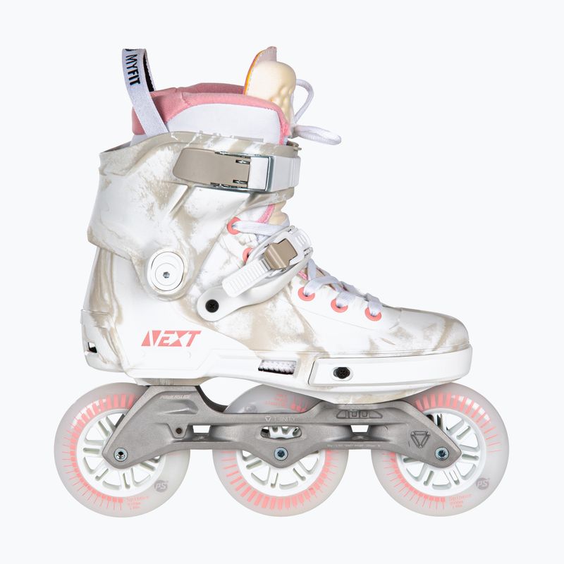 Rolki damskie Powerslide Next Marble 100 pink 10
