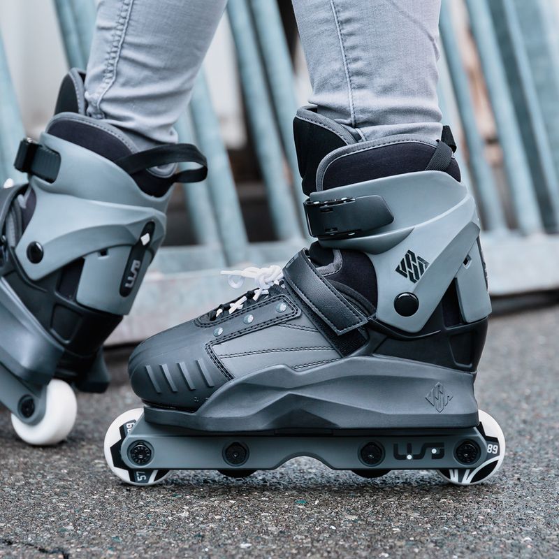 Rolki dziecięce USD Transformer black/grey 9