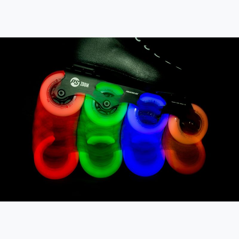 Kółka do rolek Powerslide  Neons 80 mm/85A 4 szt. red 5