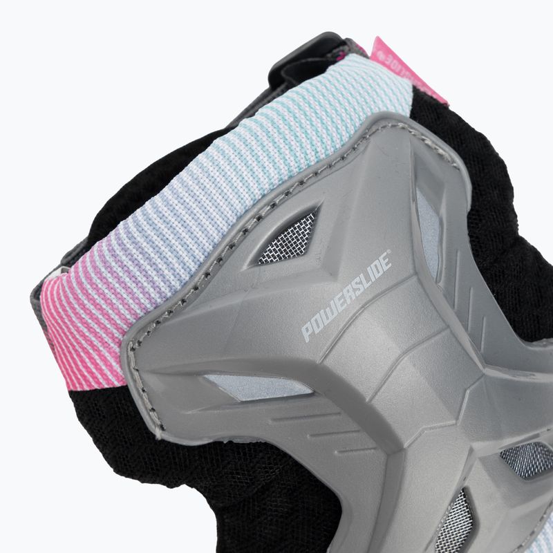 Zestaw ochraniaczy dziecięcych Powerslide Kids Pro Set grey/pink 9