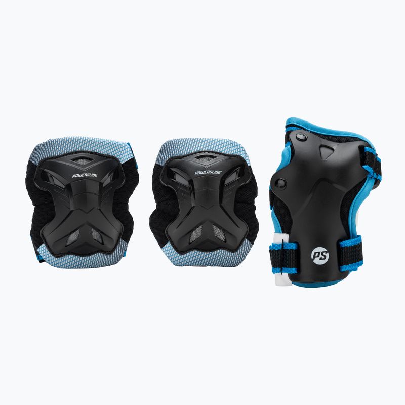 Zestaw ochraniaczy dziecięcych Powerslide Kids Pro Set black/blue