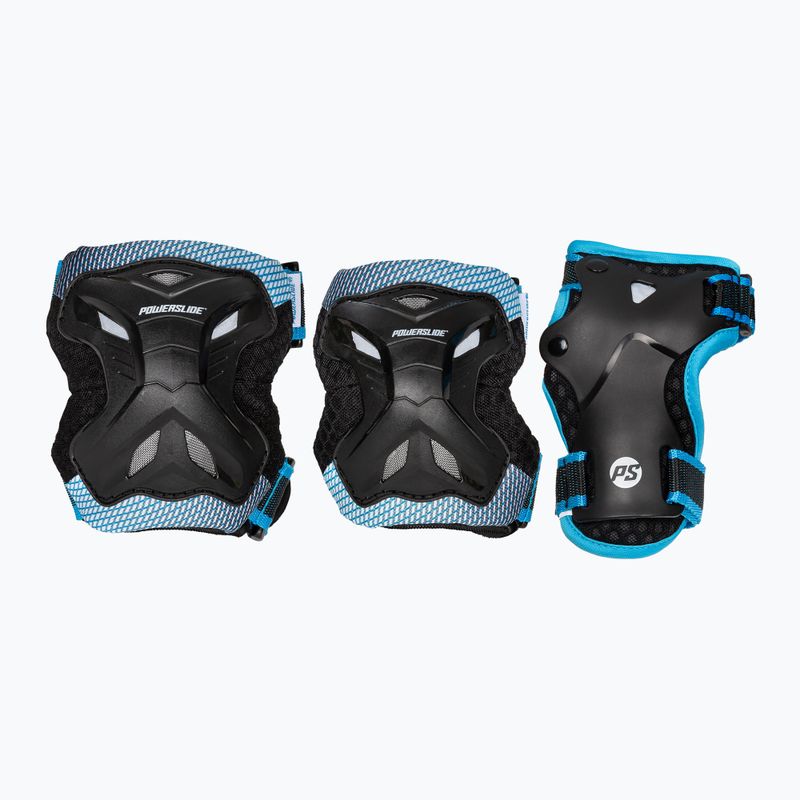 Zestaw ochraniaczy dziecięcych Powerslide Kids Pro Set black/blue