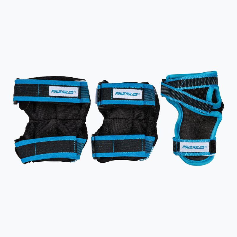 Zestaw ochraniaczy dziecięcych Powerslide Kids Pro Set black/blue 2