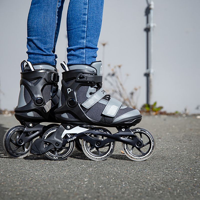 Rolki męskie Playlife GT 110 black/grey 11