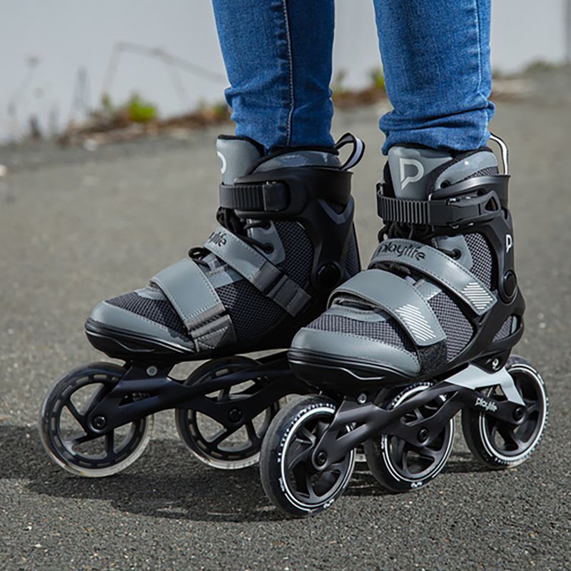Rolki męskie Playlife GT 110 black/grey 13