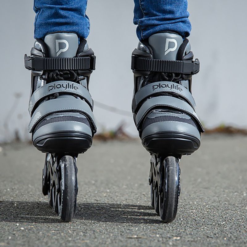 Rolki męskie Playlife GT 110 black/grey 14