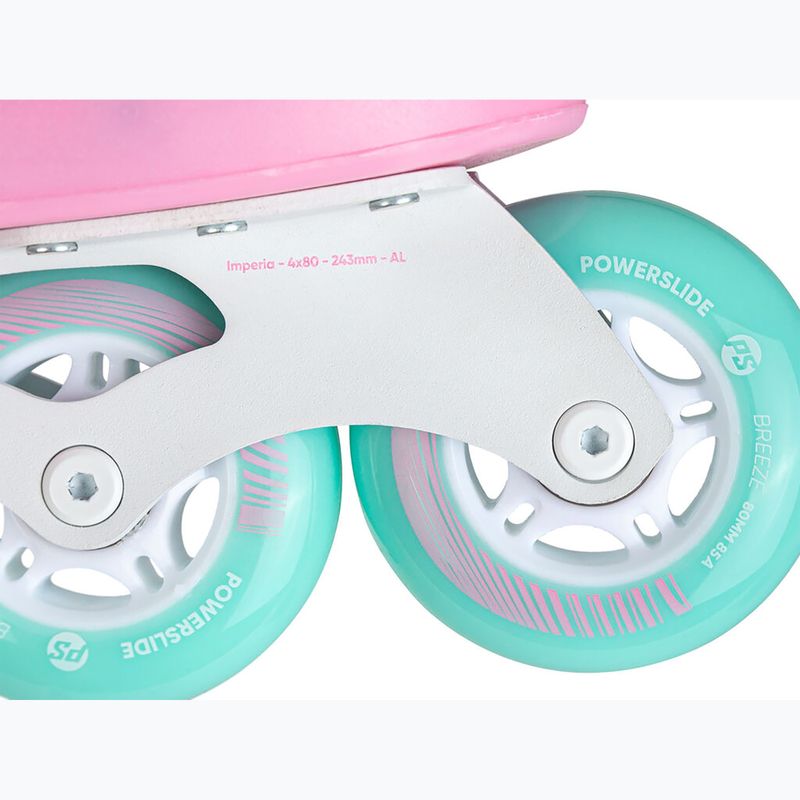Rolki damskie Powerslide Zoom cotton candy pink 14