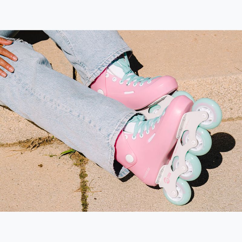 Rolki damskie Powerslide Zoom cotton candy pink 18